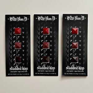 Kat Von D Studded Kiss Creme Lipstick Samples - Set of 3
